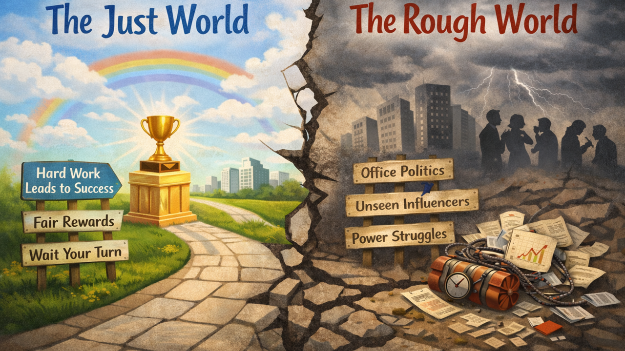 Just-world-rough-world